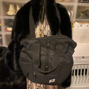 Carhartt Black Crossbody Back Pack 2 in 1